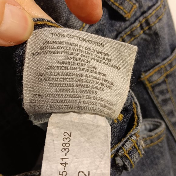 Bluenotes Tall Jeans Slim Distressed Blue Men's Size 38 Long Inseam 32 - Picture 13 of 16